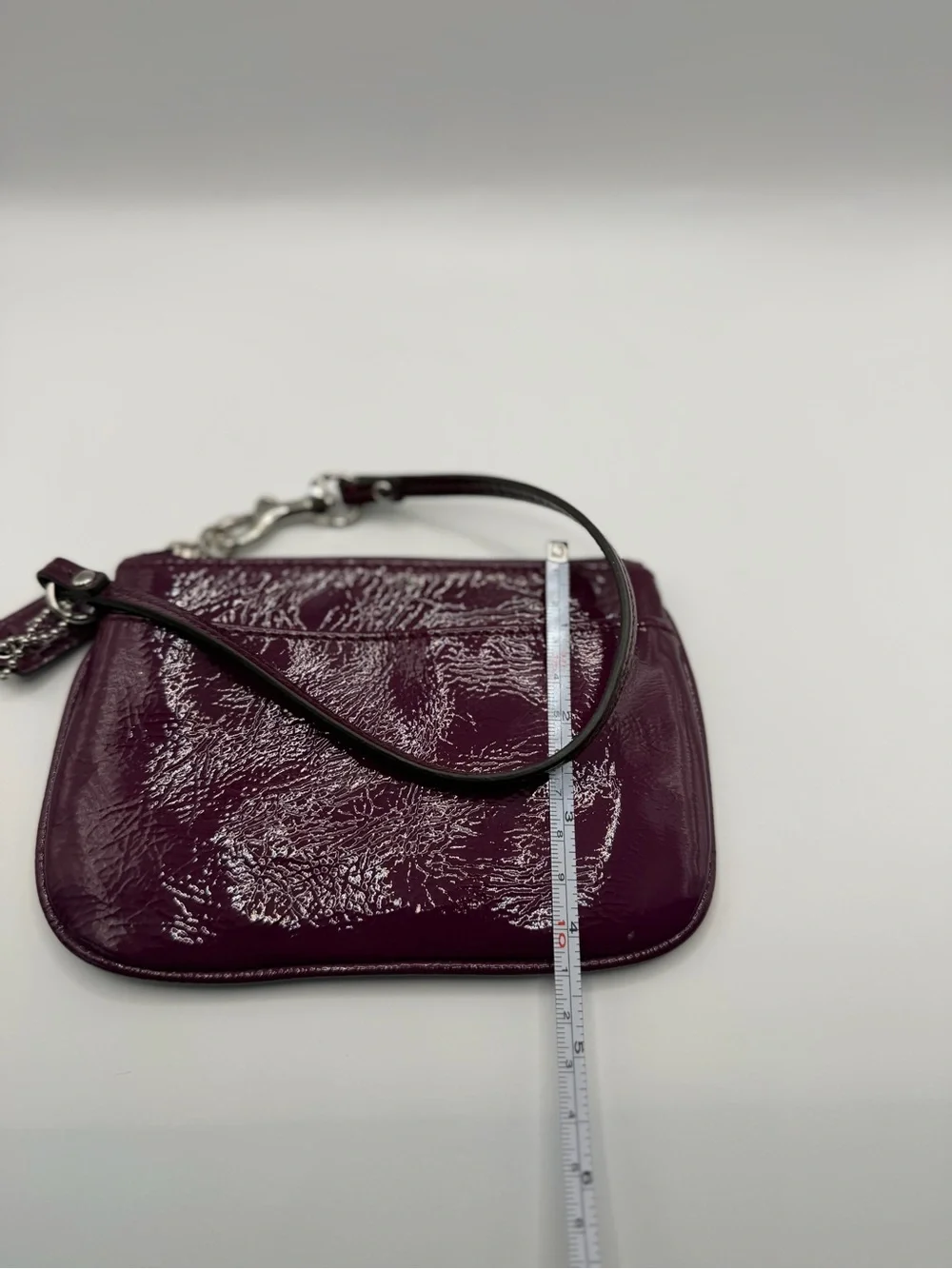 Vintage purple Coach Nolita 19 wristlet